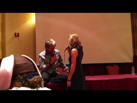 ExpCon 2010 - Ali Hillis & Troy Baker - Snow VS Lightning