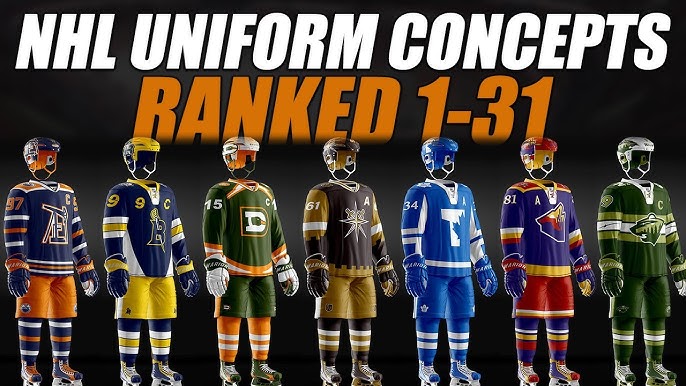 Hockey fans will love these NHL colour rush jersey concepts - Article -  Bardown