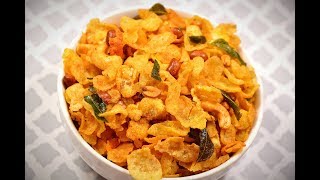 Corn Flakes Mixture I Quick Mixture Recipe | Corn flakes Chivda Recipe | KK's Kitchen