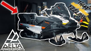 2021 Ski-Doo Skandic 600 EFI With Linq Accessories (Full Walk Around and Test Drive)