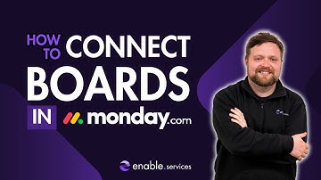 Connect boards together with Connect and Mirror columns in monday.com