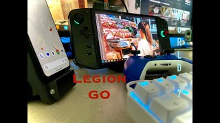 Lenovo Legion GO беглый взгляд/обзор