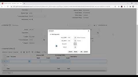 Oracle Fusion Financials - General ledger rates, Ledger setup