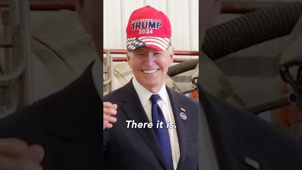 🚨Did Biden Just Endorse TRUMP with MAGA Hat?!