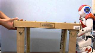 Using Human Motion Estimation for Human-Robot Cooperative Manipulation