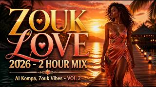 AI Kompa, Zouk Vibes - Zouk Love Music 2026 - 2 Hour Mix VOL 2