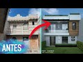 Diseños de FACHADAS a casas de SUSCRIPTORES 🏡  ** Antes y Después **