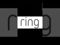 Ring doorbell sound