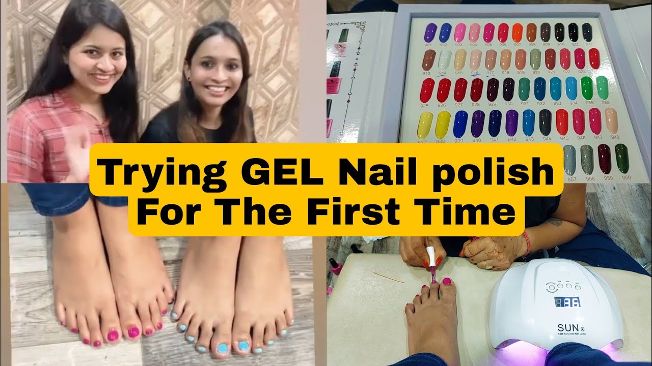 I Tried Gel Nail Polish For The First Time Got My Nails Done From