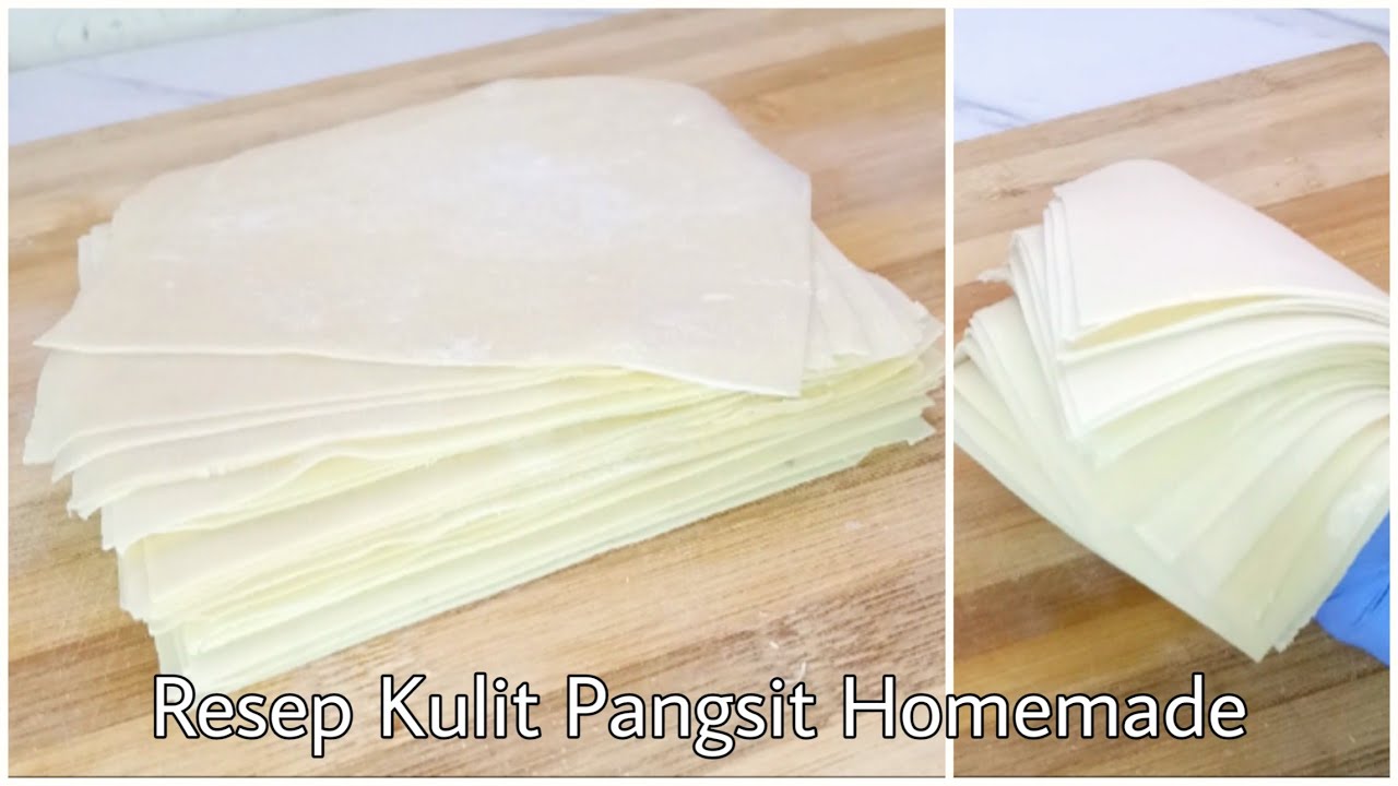 Resep Kulit Pangsit Homemade | Enak, Tidak Lengket, Tidak Cepat Asam dan Tahan Lama Resep Kulit Pangsit Homemade | Enak, Tidak Lengket, Tidak Cepat Asam dan Tahan Lama