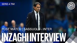 SIMONE INZAGHI INTERVIEW | SASSUOLO 1-0 INTER 🎙️⚫🔵 Resimi