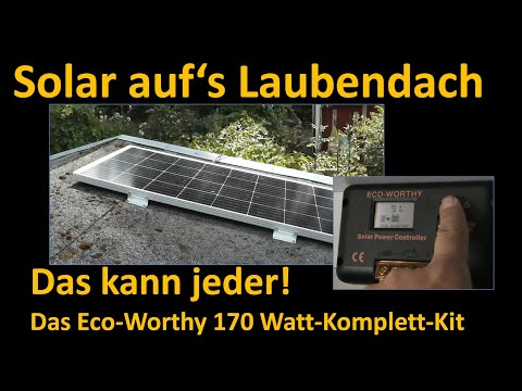 Solar auf's Dach - Die Insellösung, die jeder hinbekommt!