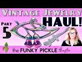 Part 5 ANTIQUE & Vintage JEWELRY HAUL How to Identify Old Jewelry 101 Learning Education Amber