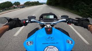 PURE SOUND of the MV Agusta Brutale FM Projects Exhaust