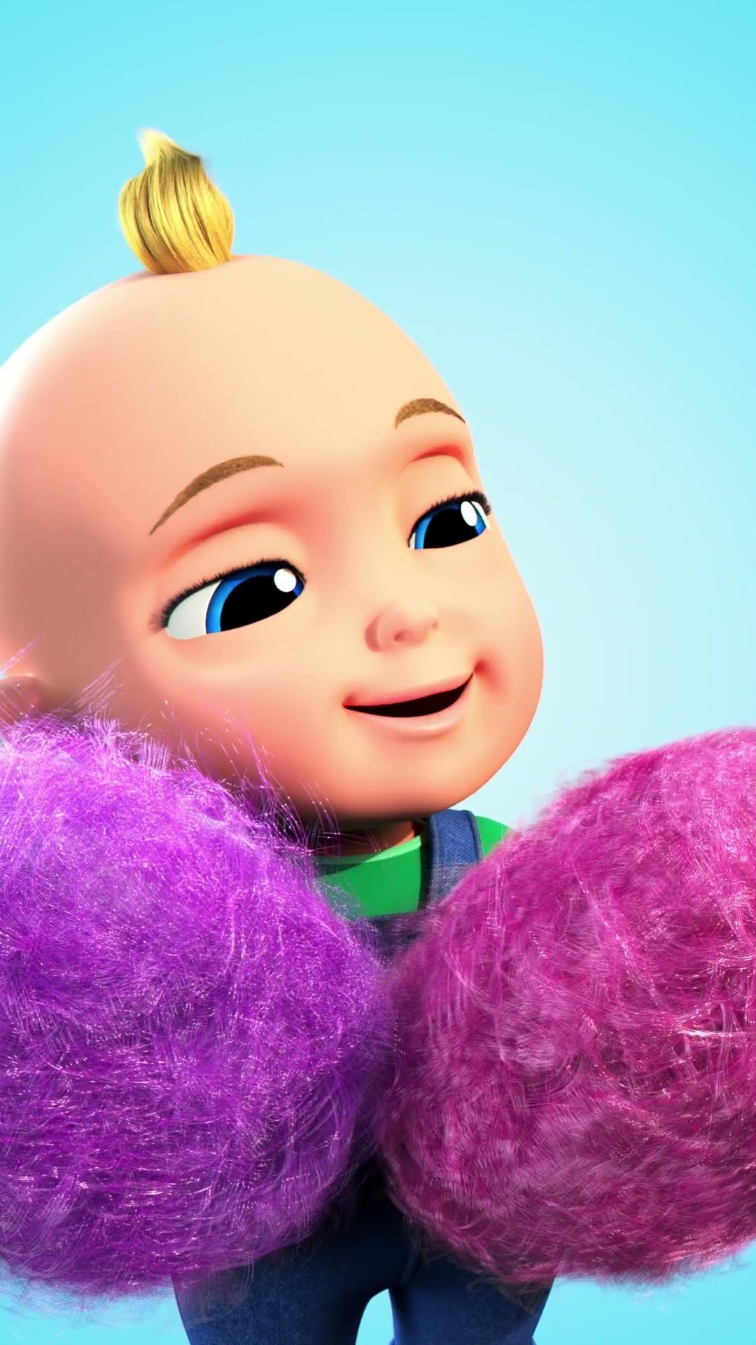 Dulces en el Aire: ¡La Aventura del Algodón de Azúcar de Johny y Amigos! - videos para niños #shorts