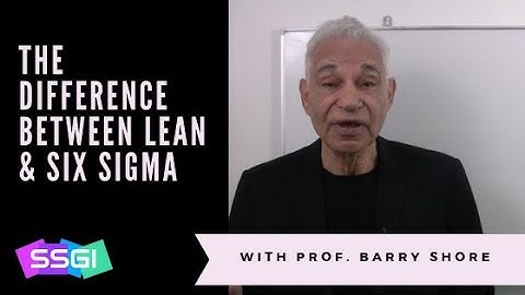 What is the Difference Between Lean & Six Sigma?
