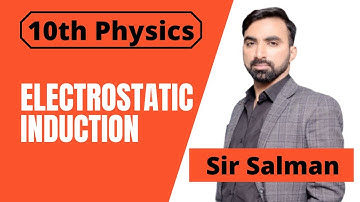 10th Class | Physics | Chapter 13 | Electrostatics | Electrostatic Induction | 10th Physics | Lec.02