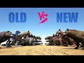 Old dinos vs new dinos