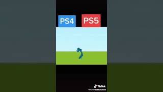 PlayStation 4 vs Playstation 5 ( stickman fight)