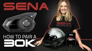 Sena 30K | Phone Pairing | Motorcycle Mesh Comms