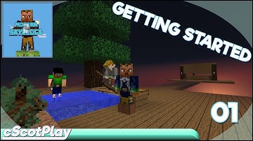 Modern Skyblock 2 w/ cScot – Ep 01: Getting Started - Let’s Play/Walkthrough