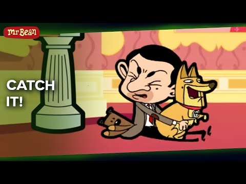 Mr. Bean Catches the Queen's Dog! | Cartoons for Kids
