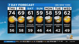 New York Weather: CBS2 10/20 Nightly Forecast at 11PM
