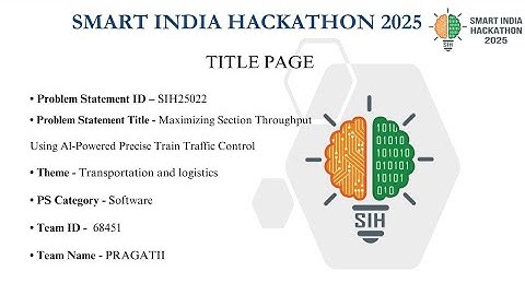 MAXIMIZING SECTION THROUGHPUT USING AI-POWERED PRECISE TRAIN TRAFFIC CONTROL. 