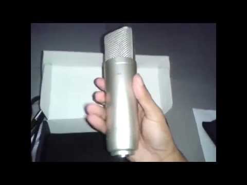 M-audio nova condenser microphone Unboxing