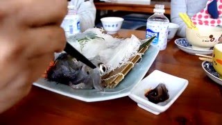 1041127-佐賀【呼子朝市】吃活烏賊