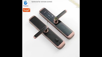 Demo video for one touch fingerprint smart door lock