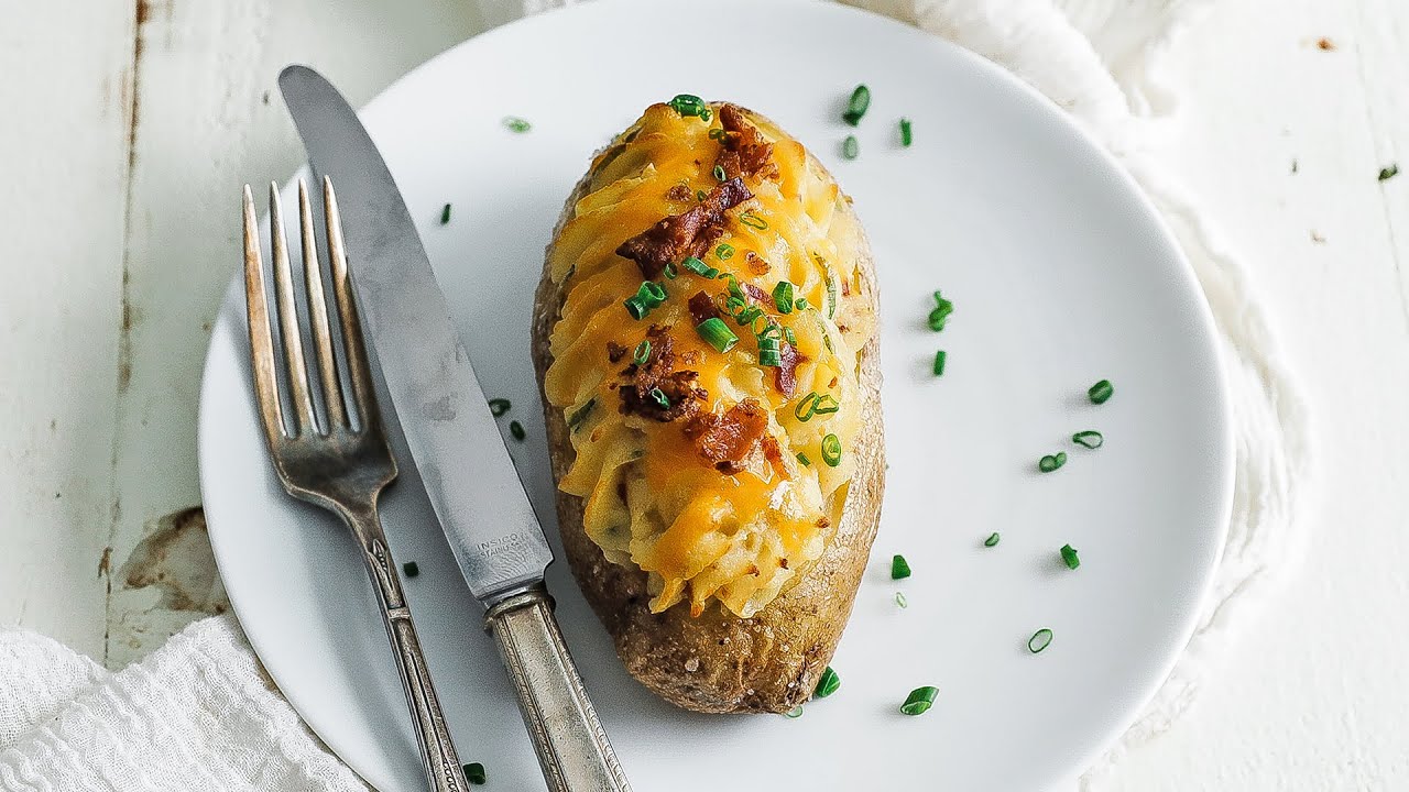 Twice Baked Potatoes Recipe - YouTube