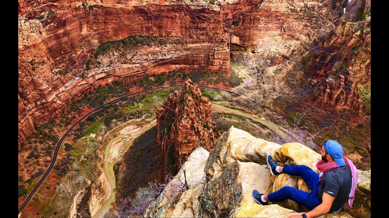 Angels Landing One of the Scariest hikes in North America! part 2 - YouTube