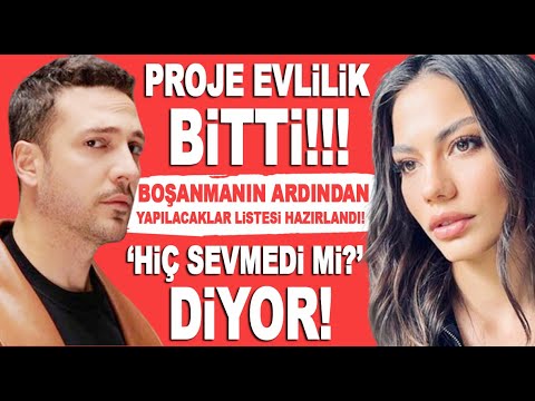 Boşanma kararı alan Demet Özdemir Oğuzhan Koç'tan şaşırtan anlaşma!