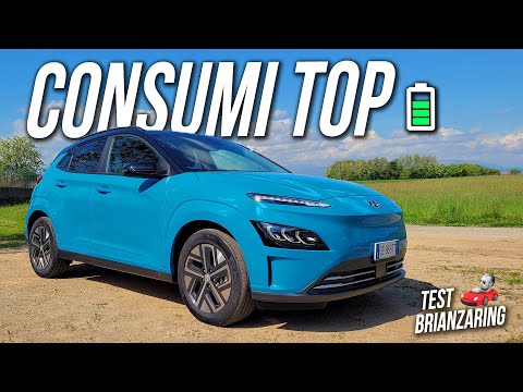 Hyundai Kona Electric (2021) ⚡ TEST CONSUMI REALI e AUTONOMIA 🔋