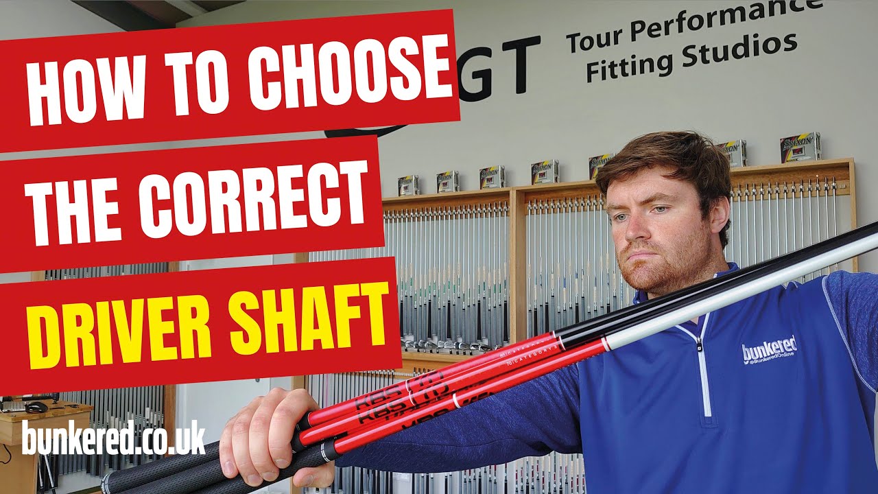 Choosing driver shaft Clearance
