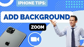 How to add background on zoom for iphone. change use virtual
backgroun...