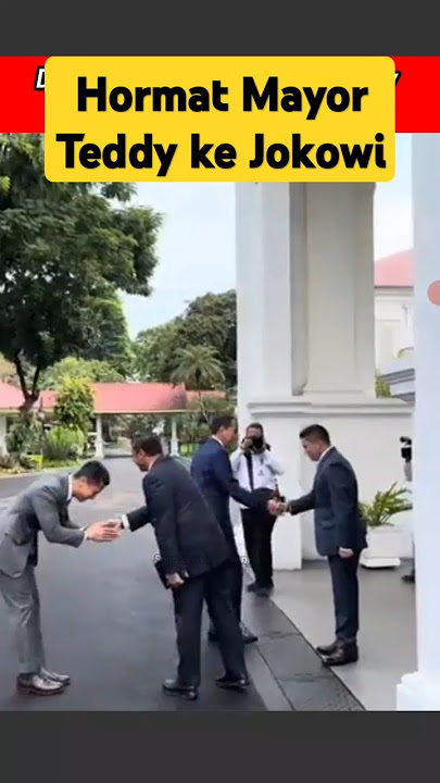 Jokowi ketemu mantan Ajudannya mayor Teddy