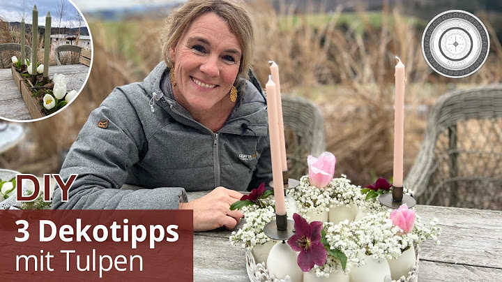 DIY - die 3 SCHÖNSTEN  Frühlingsdeko - Tipps mit TULPEN, nostalgisch und modern 👍🏼👍🏼👍🏼