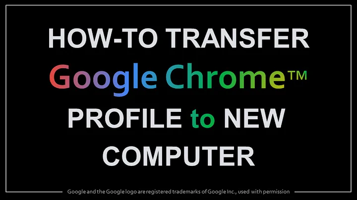 How to Transfer Google Chrome Profile to New Computer