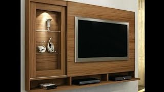 ديكورات واشكال رائعة لحائط التلفاز décoration et design de télé