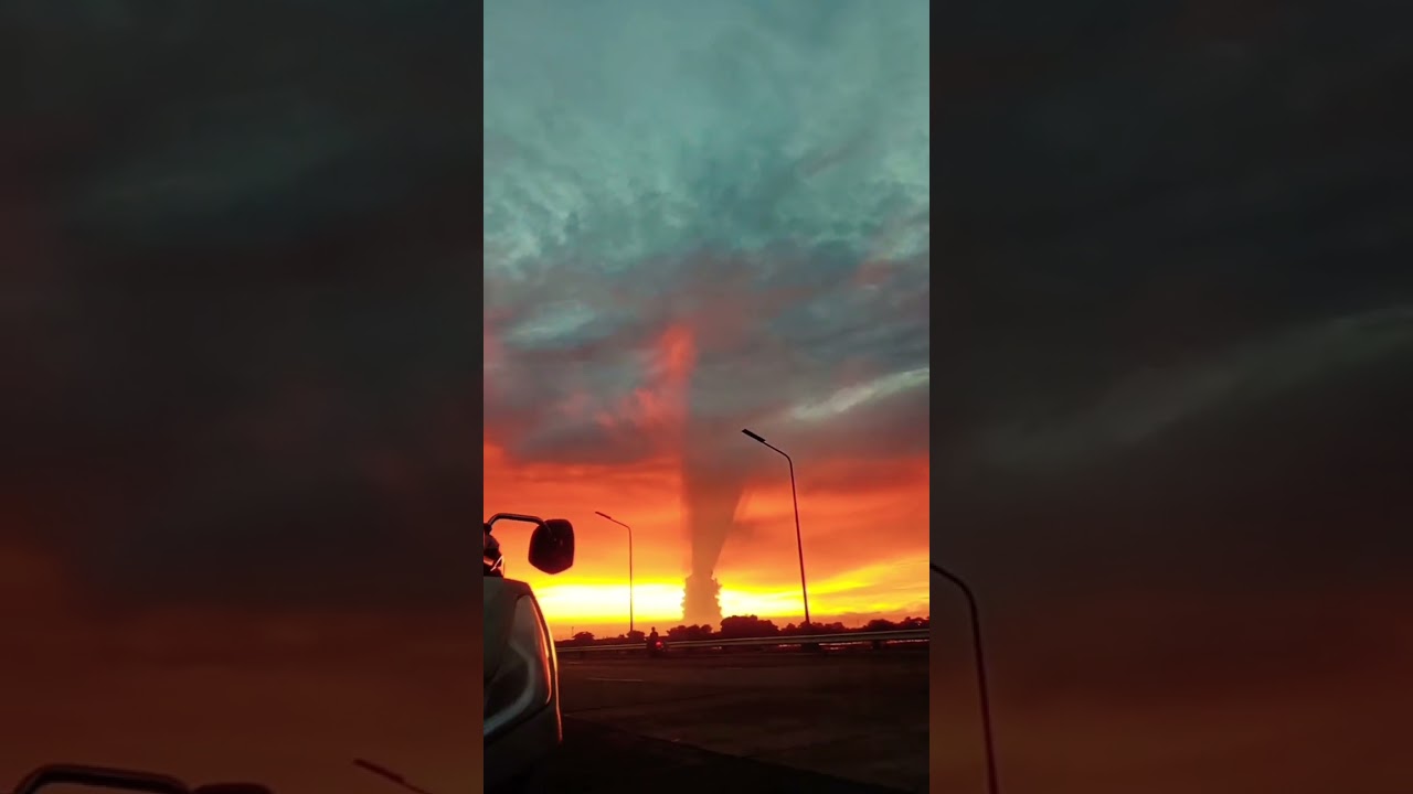 Rare footage of sunset! 