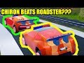 CHIRON is FASTER than the ROADSTER?! | Roblox Jailbreak