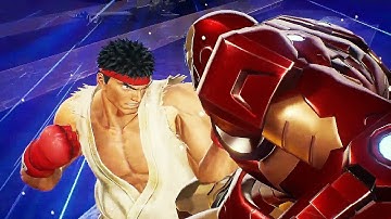 MARVEL VS. CAPCOM Infinite Gameplay Trailer (2017) Ryu VS Iron Man