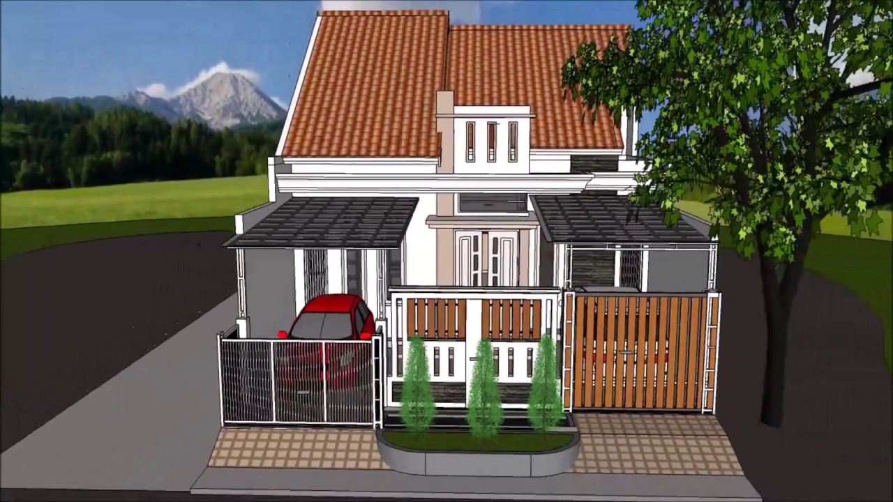 26 Desain Rumah Mewah Sketchup