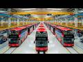 How BYD Double Decker Buses Are Made – Advanced EV Manufacturing Process