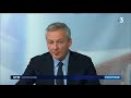 Bruno le maire  les salaris ont de bons arguments