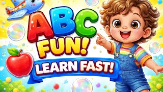 “ABC Learning for Kids | Fun Alphabet A to E | Preschool Education Video”