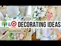 DOLLAR TREE &amp; TARGET DECORATING IDEAS | HIGH END DIYS THAT LOOK EXPENSIVE!