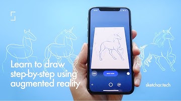 Learn to draw with AR. Step by step drawing using augmented reality — SketchAR School.